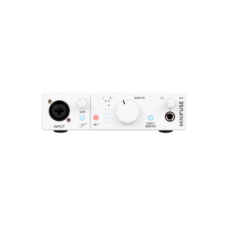 Interface de Áudio USB Arturia MiniFuse 1 Compact - Branca